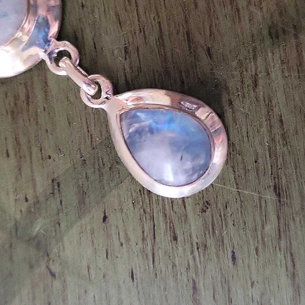 Handcrafted Blue Moonstones - Picture 2 of 7